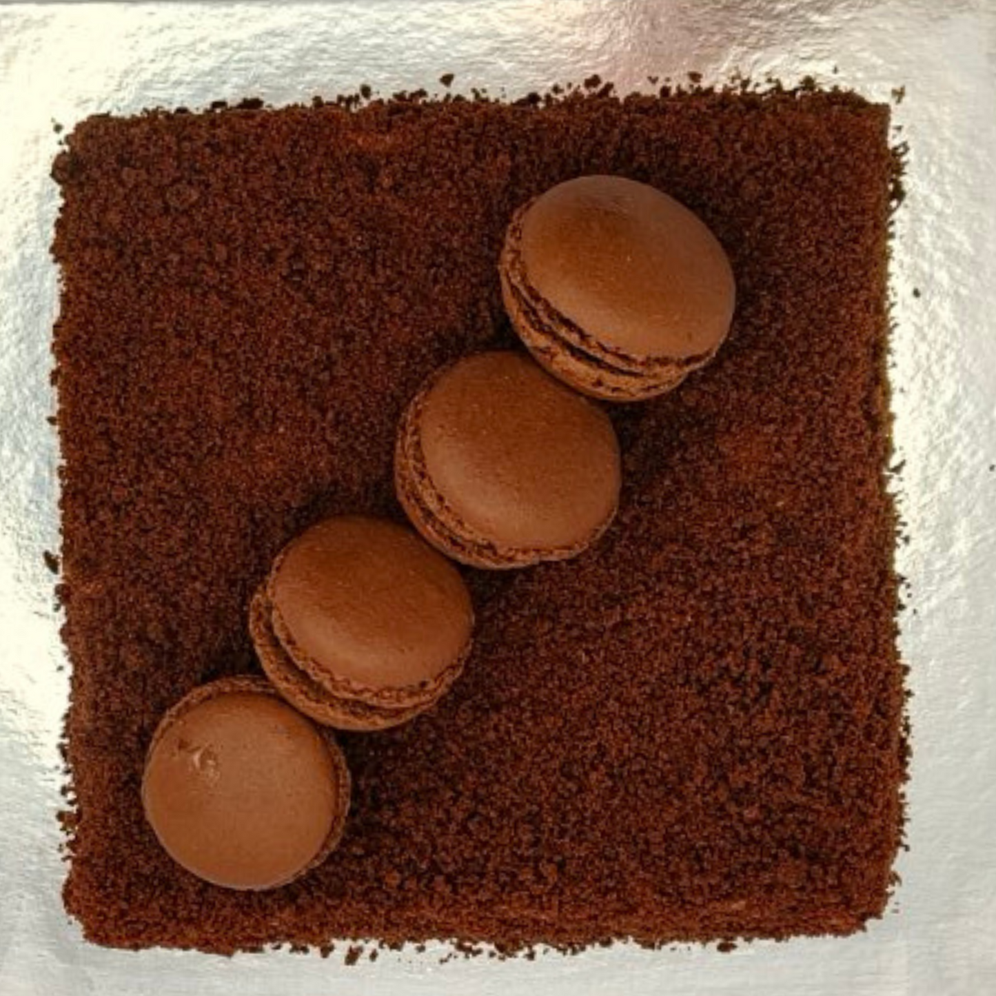 Торта черно кадифе, маскарпоне с шоколад 9 парчета