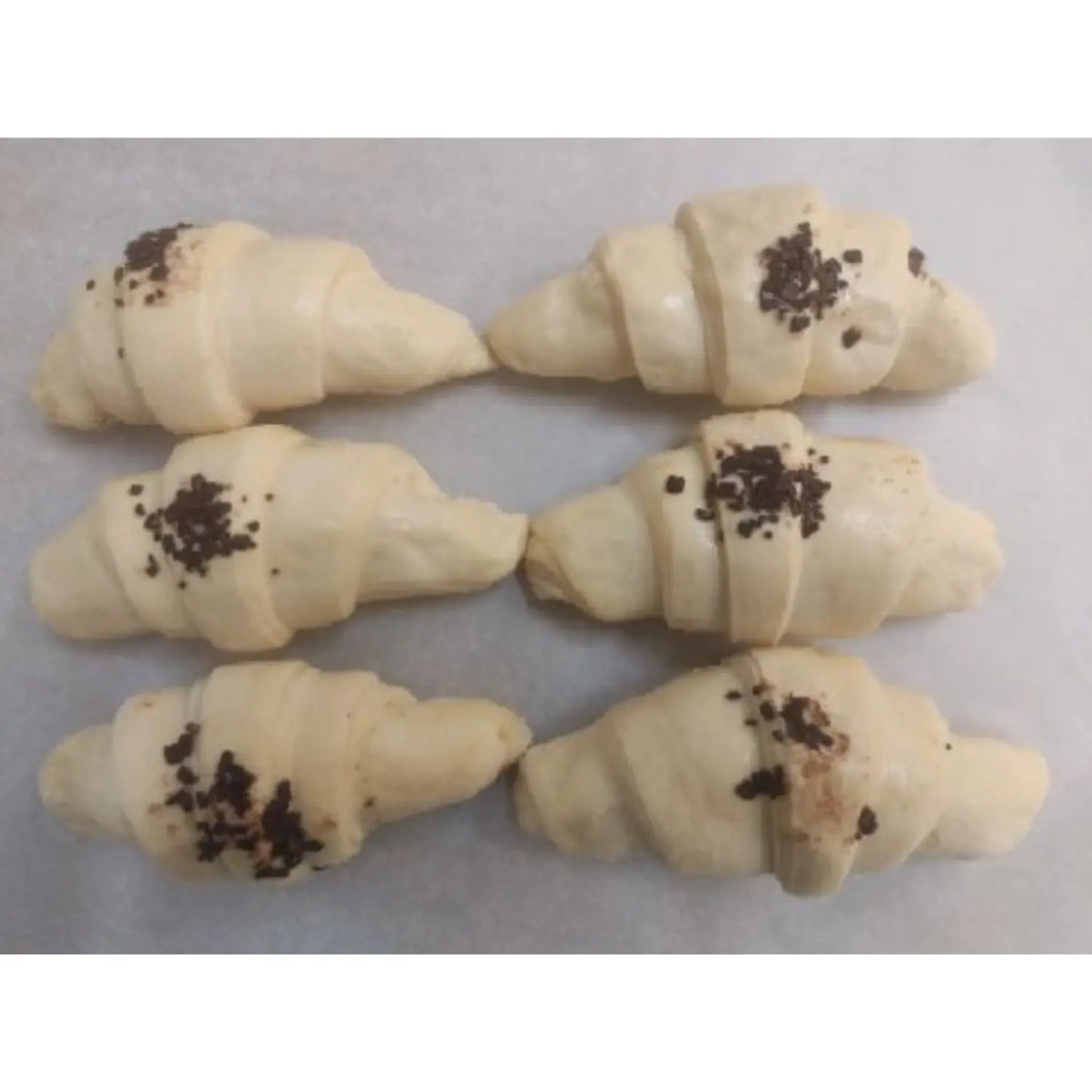 6 бр Кроасан с шоколад замразени