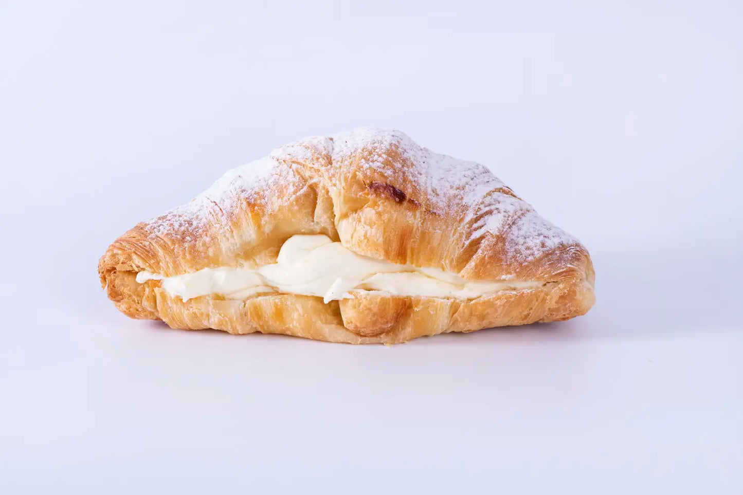 French croissant with mascarpone cream